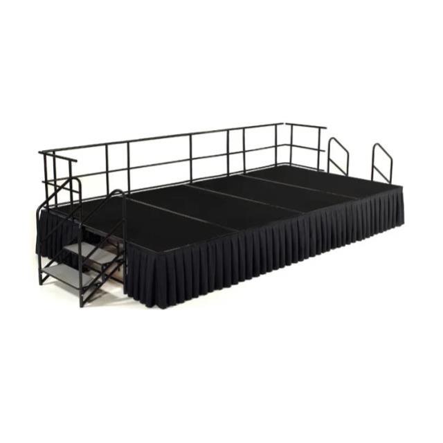 Stage Equipment Railing STAGE RAIL 8 FOOT X 30 INCH SAFE RAILING Rentals Cary NC, Where to Rent ...