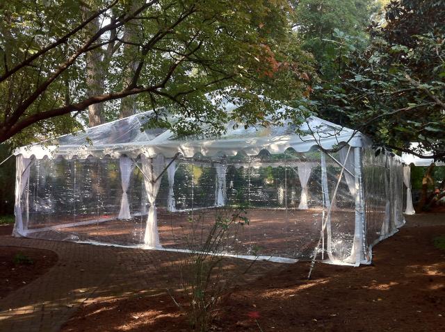 Rental store for TENT SIDE WALL - 30 X 8 CLEAR in Cary NC