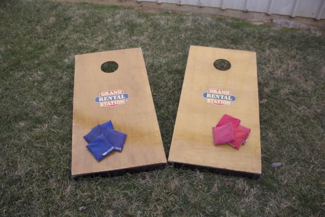 Rental store for CORN HOLE BOARD SET in Cary NC