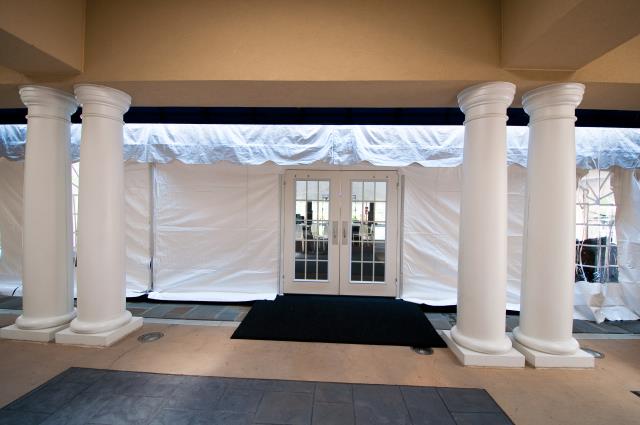 Rental store for TENT DOOR - DOUBLE FRENCH DOORS in Cary NC