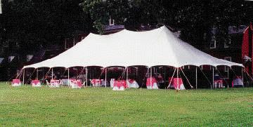 Rental store for 40 X120 WHITE POLE TENT in Cary NC