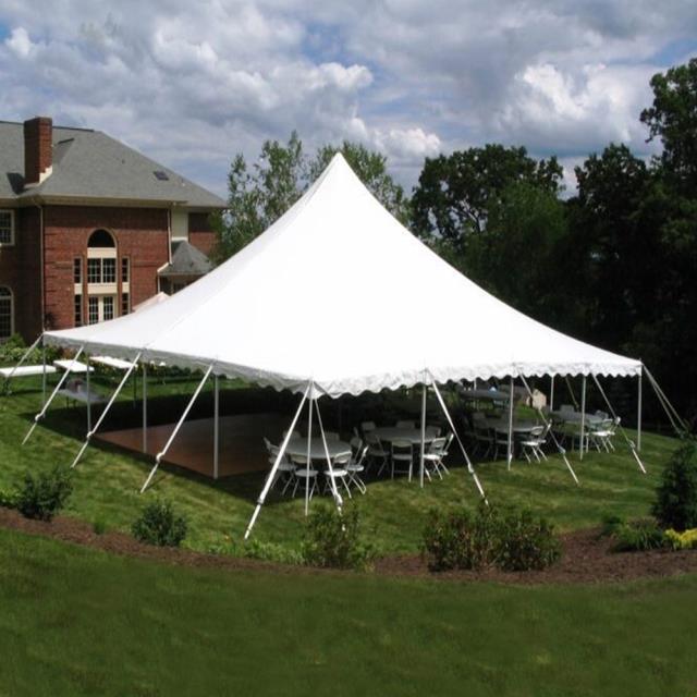 Rental store for 40 X 40 WHITE POLE TENT in Cary NC