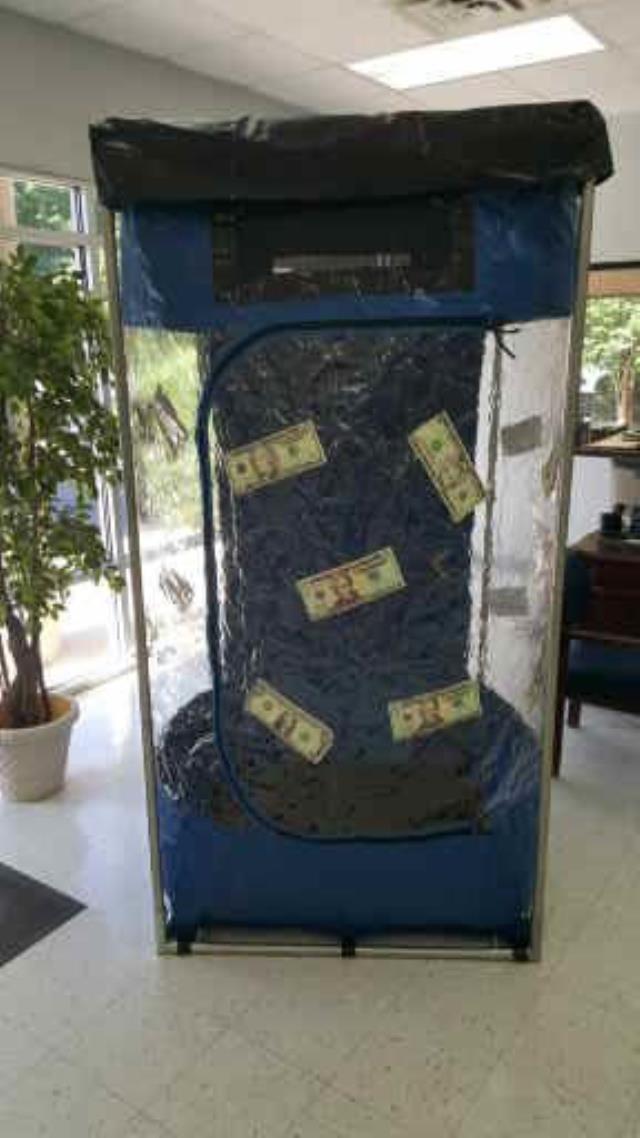 Rental store for MONEY BLOW BOOTH in Cary NC