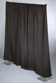 Rental store for DRAPE, BLACK  3FT  - 36 x48 in Cary NC