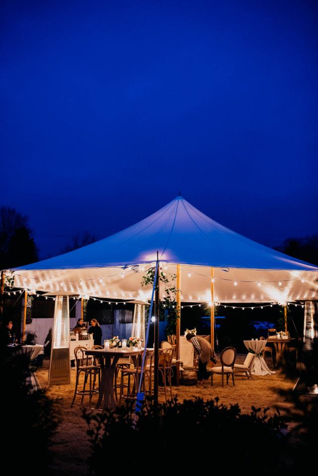 Rental store for 32 X 40 POLE SAILCLOTH TENT in Cary NC