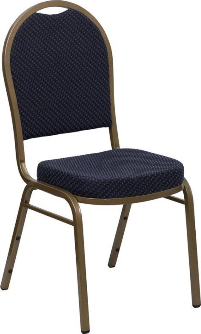 Rental store for CHAIR, GOLD BLUE PADDED SEAT   BACK in Cary NC