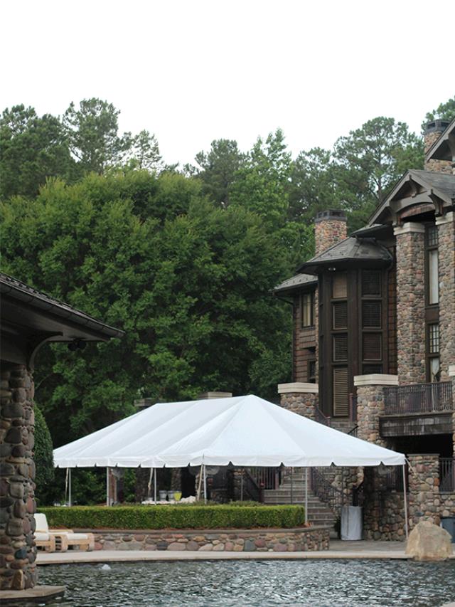 Rental store for 20 X 40 WHITE FRAME ONE PIECE in Cary NC