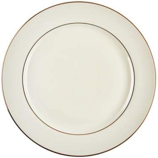 Rental store for IVORY W GOLD 6  B B DESSERT PLATE  24 in Cary NC