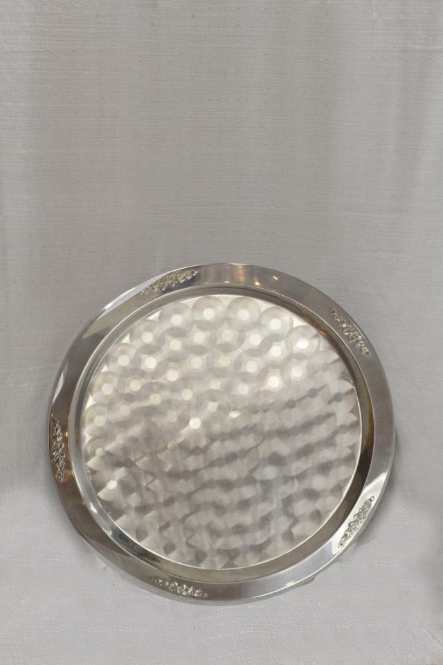 Rental store for TRAY - ROUND 25 STAINLESS in Cary NC