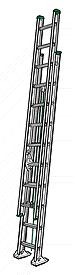 Rental store for LADDER, 40 EXTENSION, ALUM in Cary NC